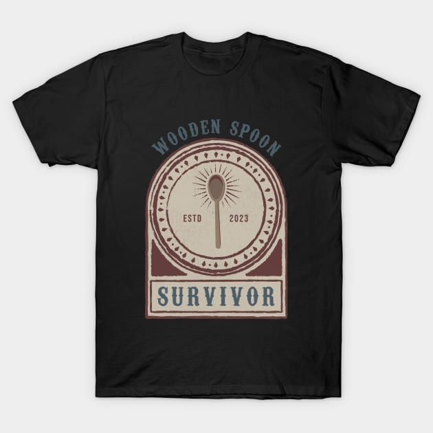 Wooden Spoon Survivor T-Shirt by redfancy